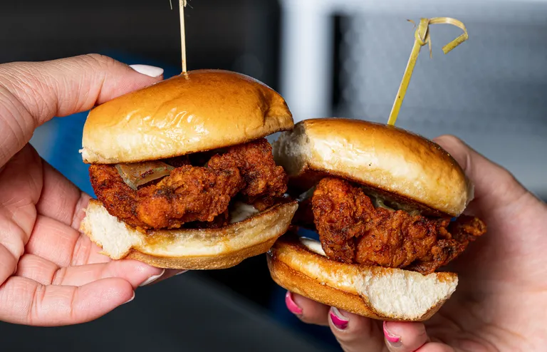 Food and craft beer at Home Run Dugout